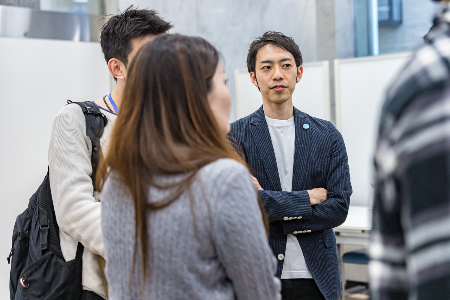 イベント後の懇親会の様子